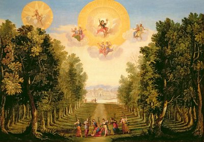 Prolog: Nádherný zalesněný ostrov Naxos od Giacomo Torelli